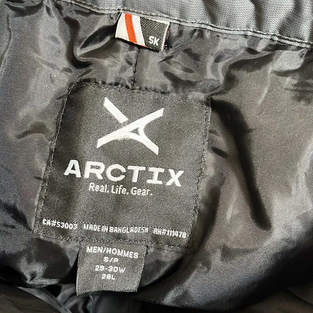 Arctix Grey Cargo Winter Ski Snowboard Waterproof Pants